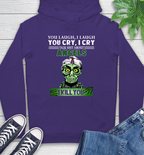 MLB Talk Shit About Los Angeles Angels I Kill You Achmed The Dead Terrorist Jeffrey Dunham Baseball Hoodie 5