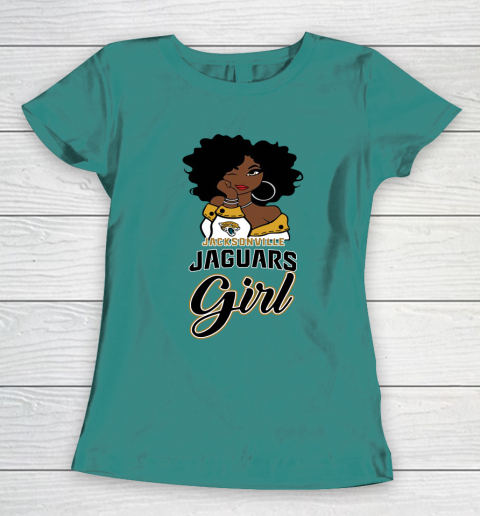 Jacksonville Jaguars Girl NFL Women's T-Shirt 12