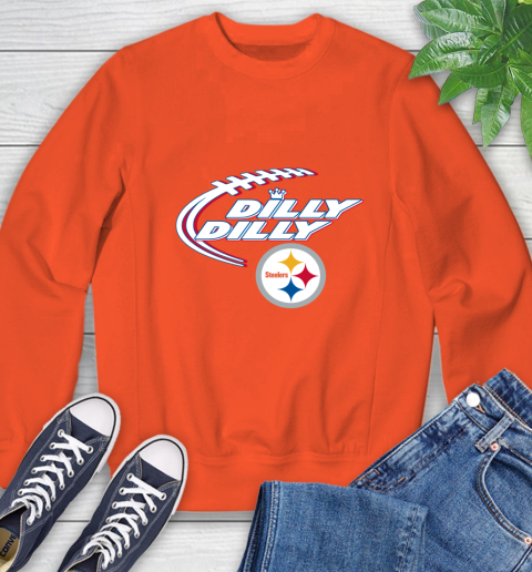 NFL Pittsburgh Steelers Dilly Dilly Football Sports Sweatshirt 4