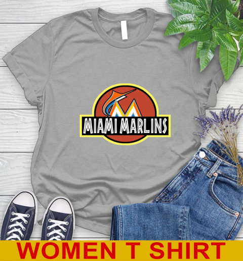 MLB Miami Marlins Jurassic Park Dinosaur Movie Baseball Sports 99