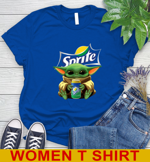 Star Wars Baby Yoda Hugs Sprite Soft Drink Shirt 97