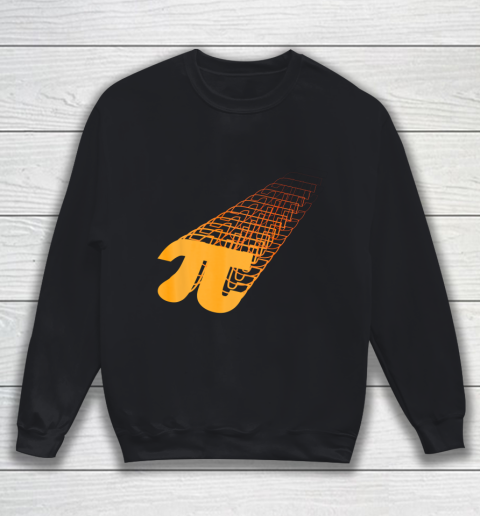 Pi Symbol Fading To Infinity Sweatshirt