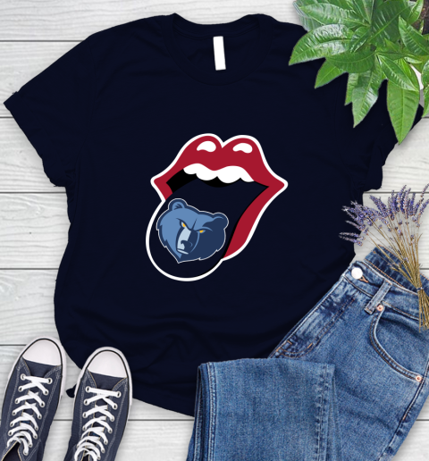 Memphis Grizzlies NBA Basketball Lips I Root For My Team Adoring Fan 93