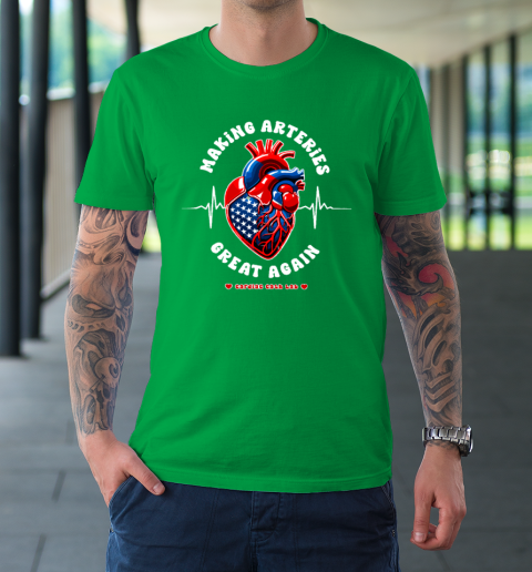 Making Arteries Great Again, Cardiac Cath Lab T-Shirt 5