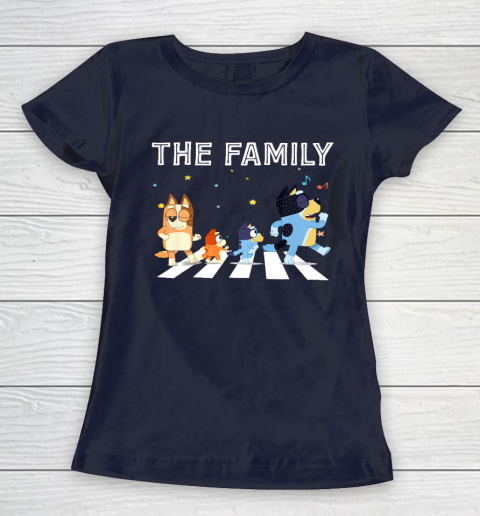 The Heeler Family Bluey Dad Mom For Lover Women's T-Shirt 2