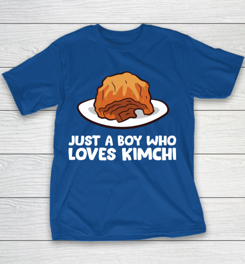 Just a Boy Who Loves Kimchis Funny Kimchi Youth T-Shirt 6