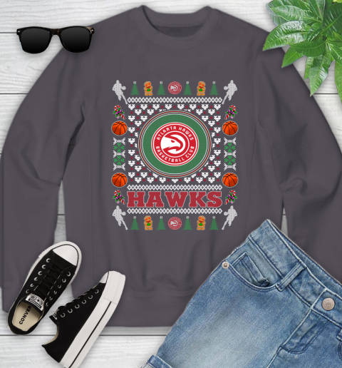 Atlanta Hawks Merry Christmas NBA Basketball Loyal Fan Ugly Shirt 119