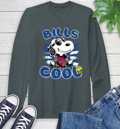 NFL Football Buffalo Bills Cool Snoopy Shirt Long Sleeve T-Shirt 7
