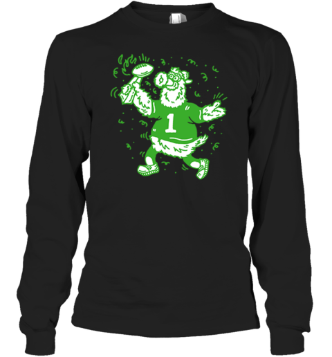 Phillie Phanatic Philadelphia Phillies Mascot Long Sleeve T-Shirt