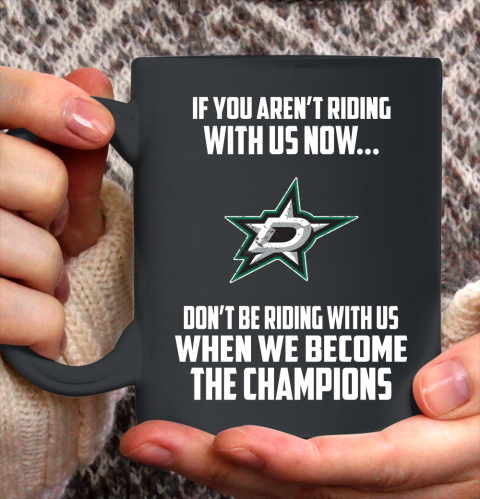 NHL Dallas Stars Hockey We Become The Champions Ceramic Mug 11oz