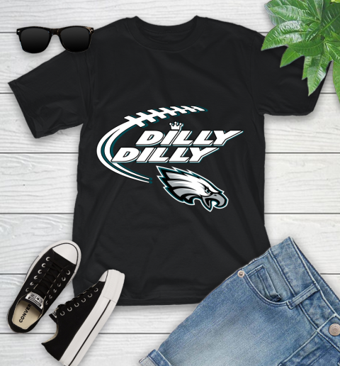 NFL Philadelphia Eagles Dilly Dilly Football Sports Youth T-Shirt 2