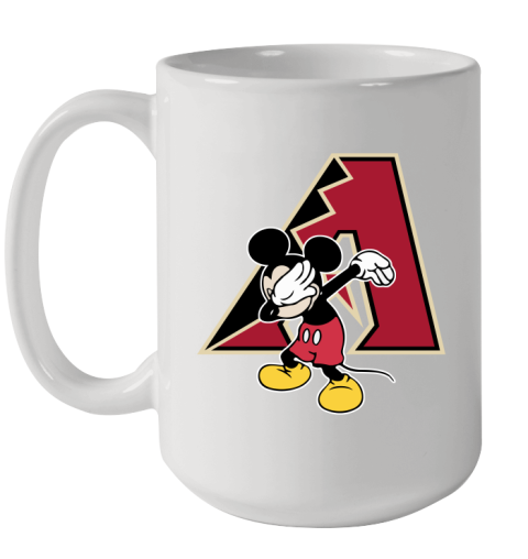 Arizona Diamondbacks MLB Baseball Dabbing Mickey Disney Sports Ceramic Mug 15oz