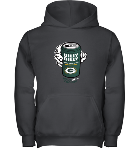 Bud Light Dilly Dilly! Green Bay Packers Birds Of A Cooler Youth Hoodie