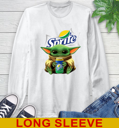 Star Wars Baby Yoda Hugs Sprite Soft Drink Shirt 58