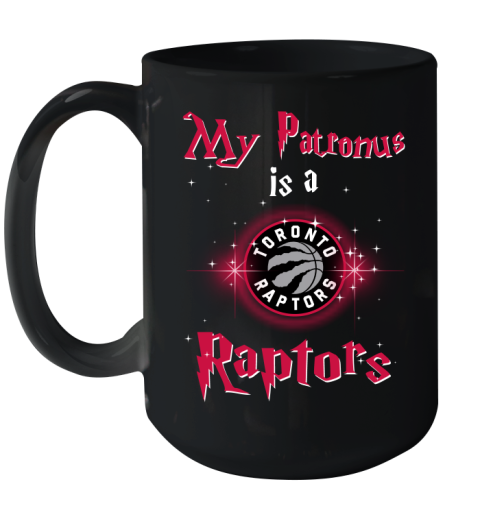 NBA Basketball Harry Potter My Patronus Is A Toronto Raptors Ceramic Mug 15oz