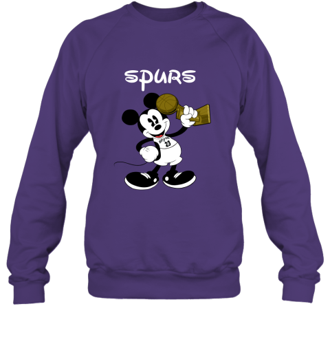 Mickey San Antonio Spurs Sweatshirt