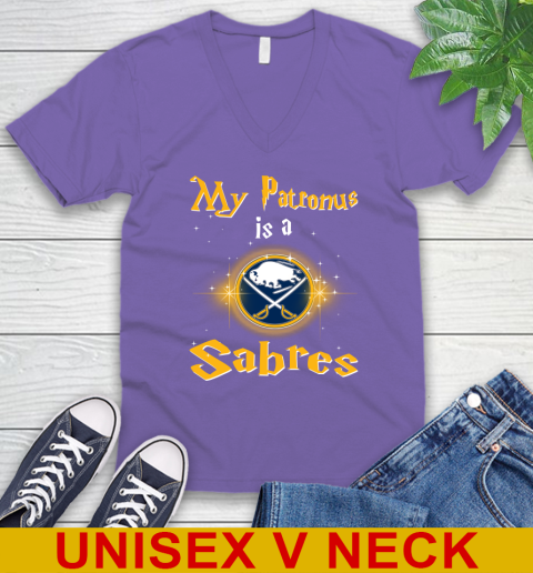 NHL Hockey Harry Potter My Patronus Is A Buffalo Sabres Women's T-Shirt