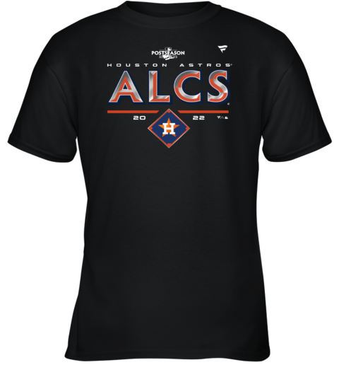 Houston Astros Black 2022 Divison Series Clinch Locker Room Youth T-Shirt