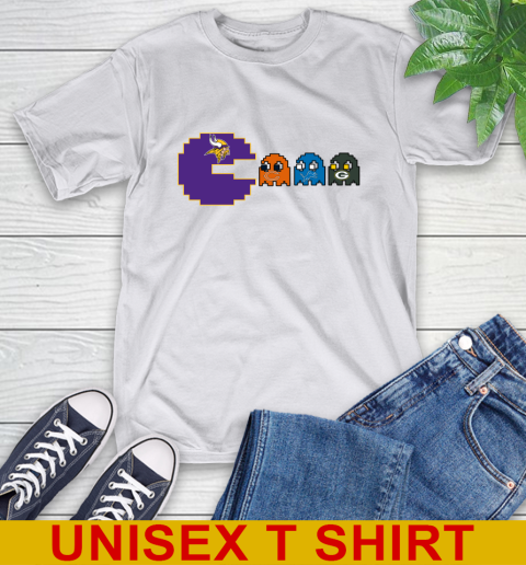 Minnesota Vikings NFL Football Pac Man Champion T-Shirt 12