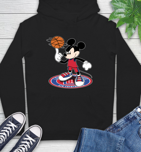 NBA Basketball LA Clippers Cheerful Mickey Disney Shirt Hoodie