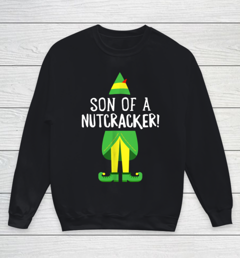 Son of a Nutcracker T Shirt Elf Christmas Funny Tshirt XMAS Youth Sweatshirt