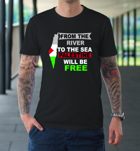 From The River To The Sea Shirt Palestine Will Be Free T-Shirt