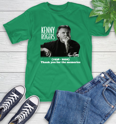 Kenny Rogers 1938 2020 signature thank you for the memories 8