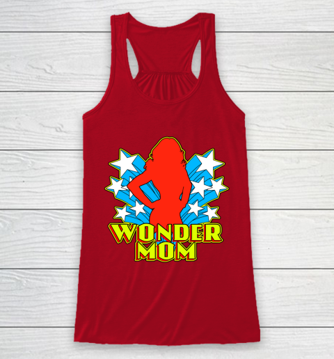 Wonder Mom Wonder Woman Racerback Tank 4