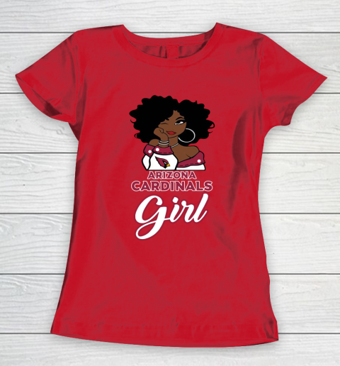 Arizona Cardinals Girl NFL Women's T-Shirt 10