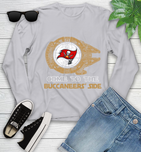 NFL Come To The Tampa Bay Buccaneers Star Wars Football Sports Youth Long Sleeve 5