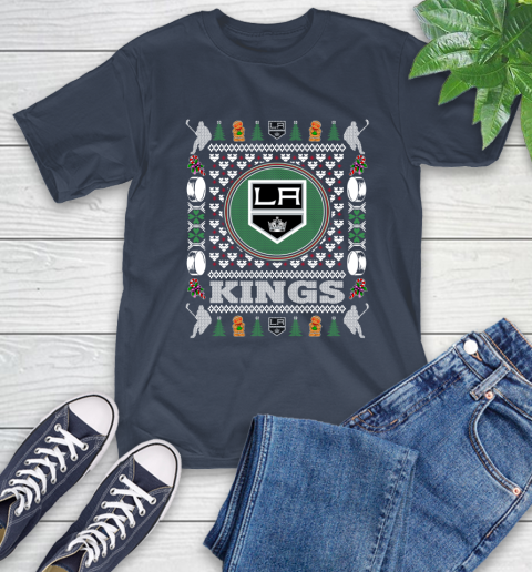 Los Angeles Kings Merry Christmas NHL Hockey Loyal Fan Ugly Shirt 3