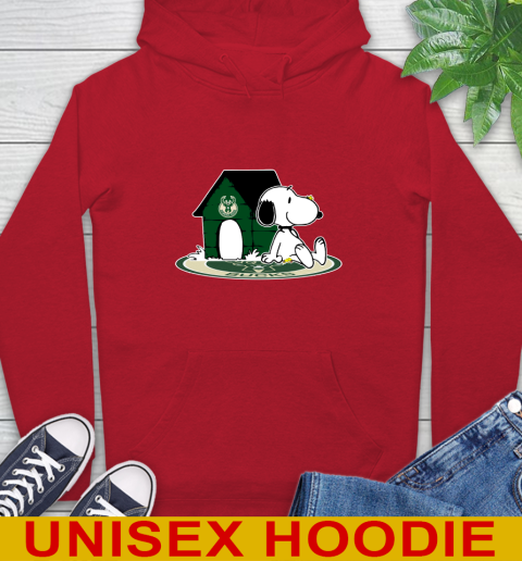 NBA Basketball Milwaukee Bucks Snoopy The Peanuts Movie Shirt Hoodie 10
