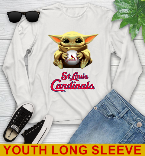 MLB Baseball St.Louis Cardinals Star Wars Baby Yoda Shirt 133