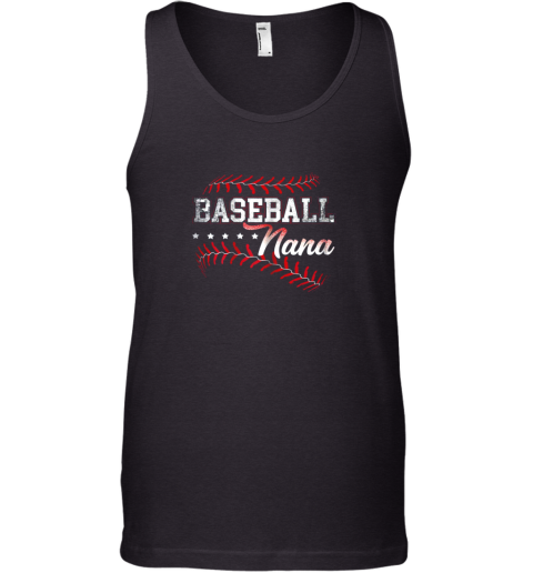 Baseball Nana Shirt Baseball Grandma Gift Shirts Tank Top