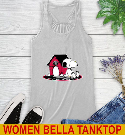 NBA Basketball Toronto Raptors Snoopy The Peanuts Movie Shirt Racerback Tank