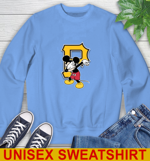 Pittsburgh Pirates MLB Baseball Dabbing Mickey Disney Sports Sweatshirt 11