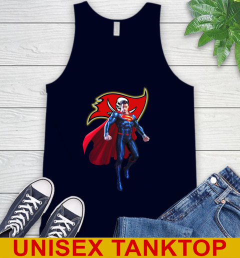 NFL Superman DC Sports Football Tampa Bay Buccaneers Tank Top 3