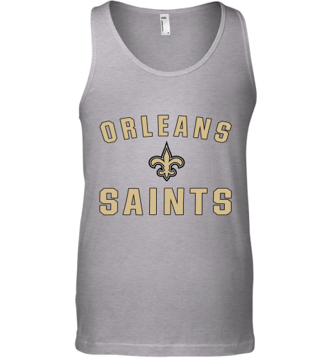 Orleans Saints NFL Pro Line By Fanatics Branded Gray Victory Tank Top