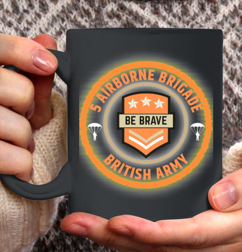 Veteran Shirt The Parachute Regiment 5 Airborne Brigade Ceramic Mug 11oz
