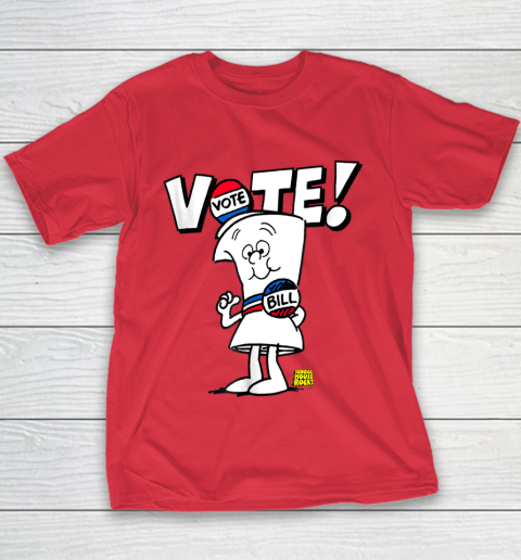 Schoolhouse Rock Vote with Bill Youth T-Shirt 6