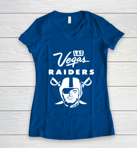 Las Vegas Raider Women's V-Neck T-Shirt 8 Las Vegas Raider Women's V-Neck T-Shirt - Image 8
