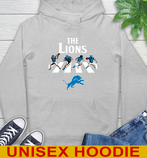 NFL Football Detroit Lions The Beatles Rock Band Shirt Hoodie 6