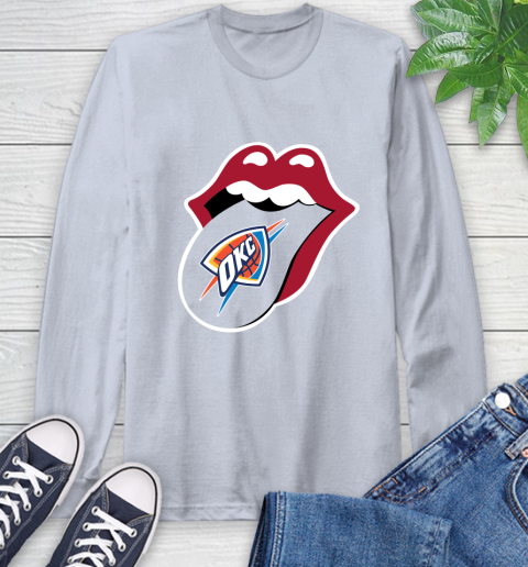 Oklahoma City Thunder NBA Basketball Lips I Root For My Team Adoring Fan 63