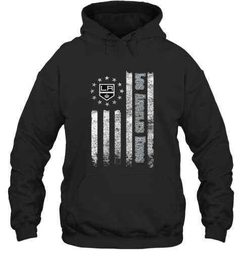 NHL American Flag Hockey Sports Los Angeles Kings Hoodie