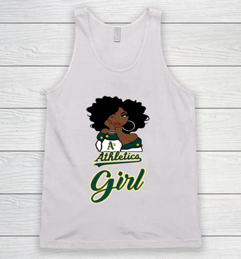 Oakland Athleticss Girl MLB Tank Top 2