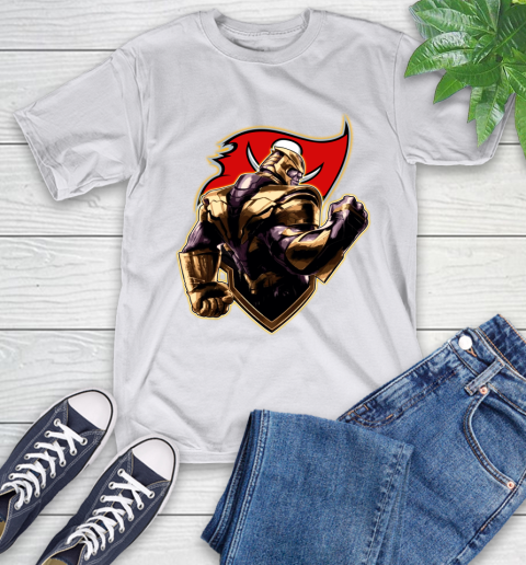 NFL Thanos Avengers Endgame Football Sports Tampa Bay Buccaneers T-Shirt 12