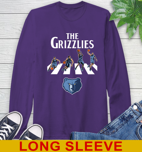 NBA Basketball Memphis Grizzlies The Beatles Rock Band Shirt Long Sleeve T-Shirt 5