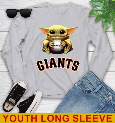 MLB Baseball San Francisco Giants Star Wars Baby Yoda Shirt 127
