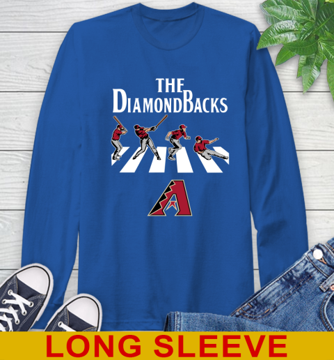 MLB Baseball Arizona Diamondbacks The Beatles Rock Band Shirt Long Sleeve T-Shirt 11