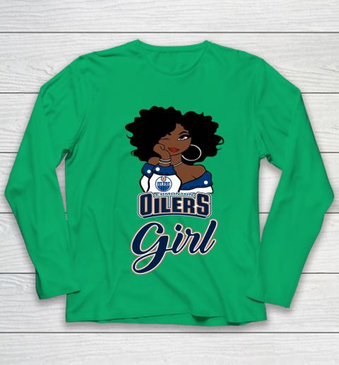 Edmonton Oilers Girl NHL Youth Long Sleeve 6